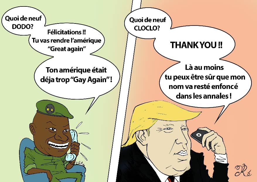 Coqorikonews-international - Oligui-Trump
