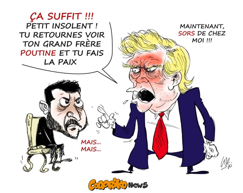 Donald trump et zelenski