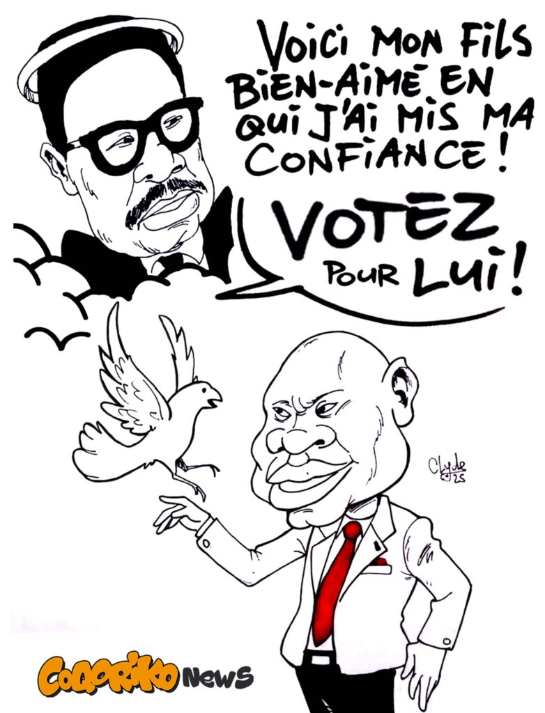 oligui et la colombe-coqorikonews